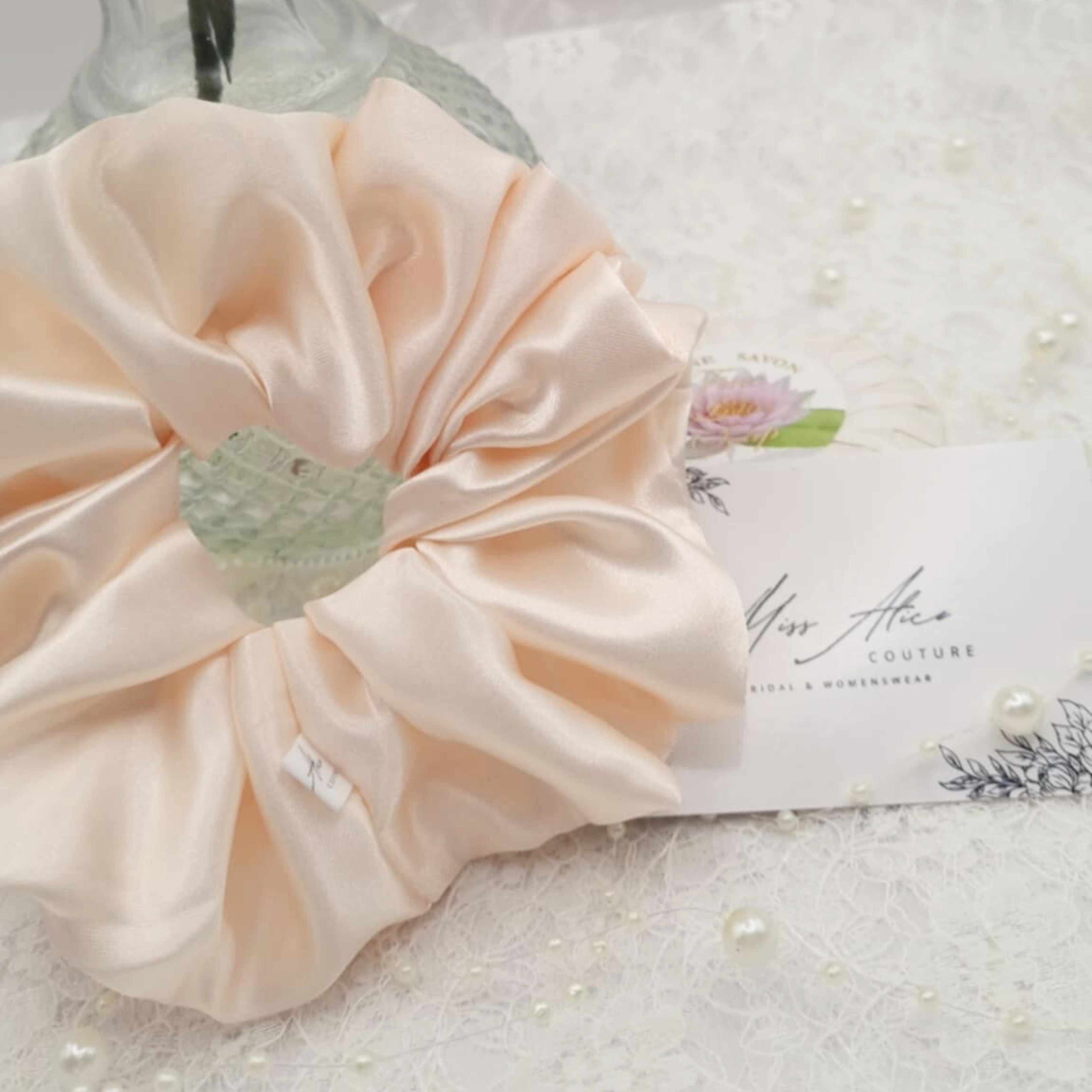 Angel Satin Scrunchie | Everyday Hair Accessories