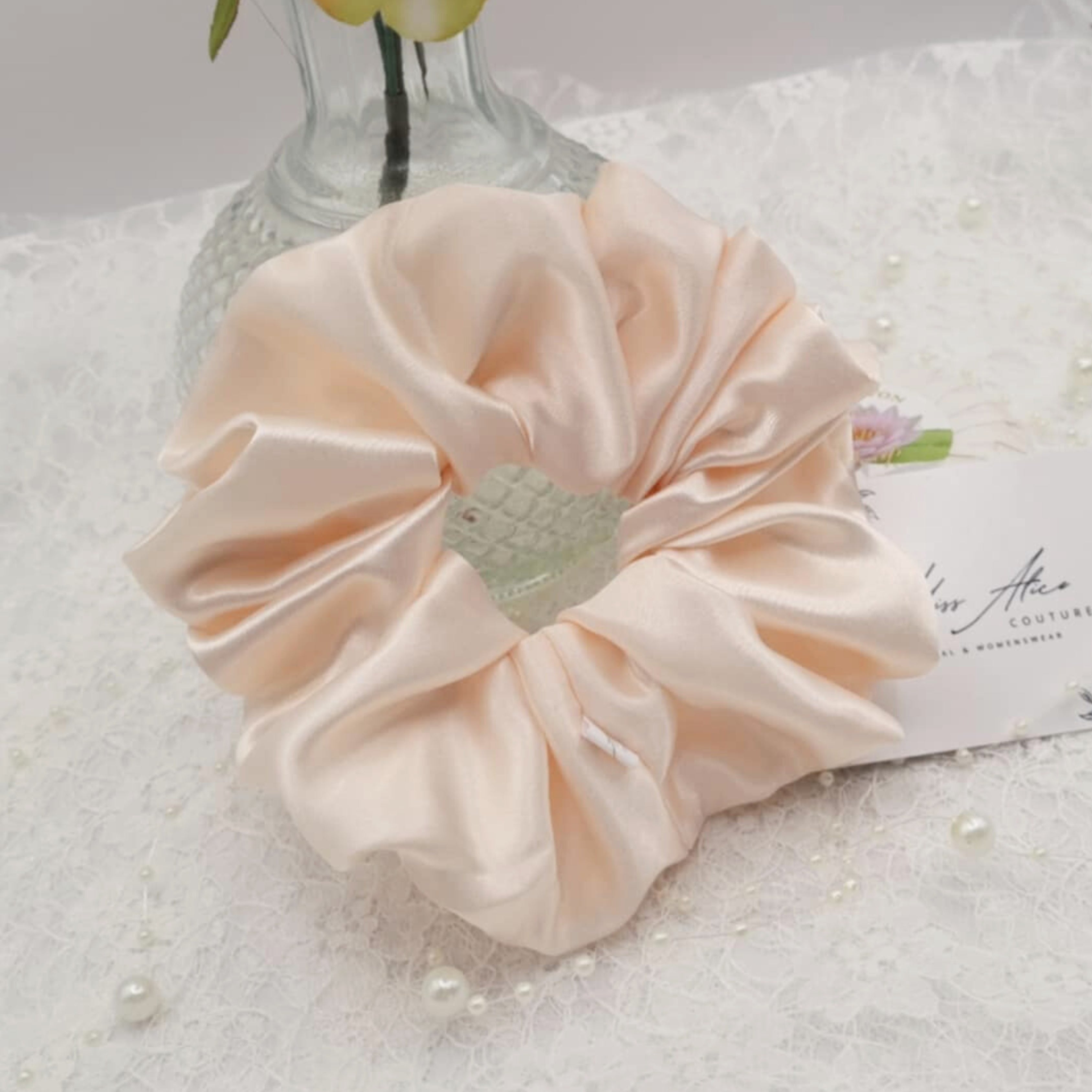 Angel Satin Scrunchie | Everyday Hair Accessories
