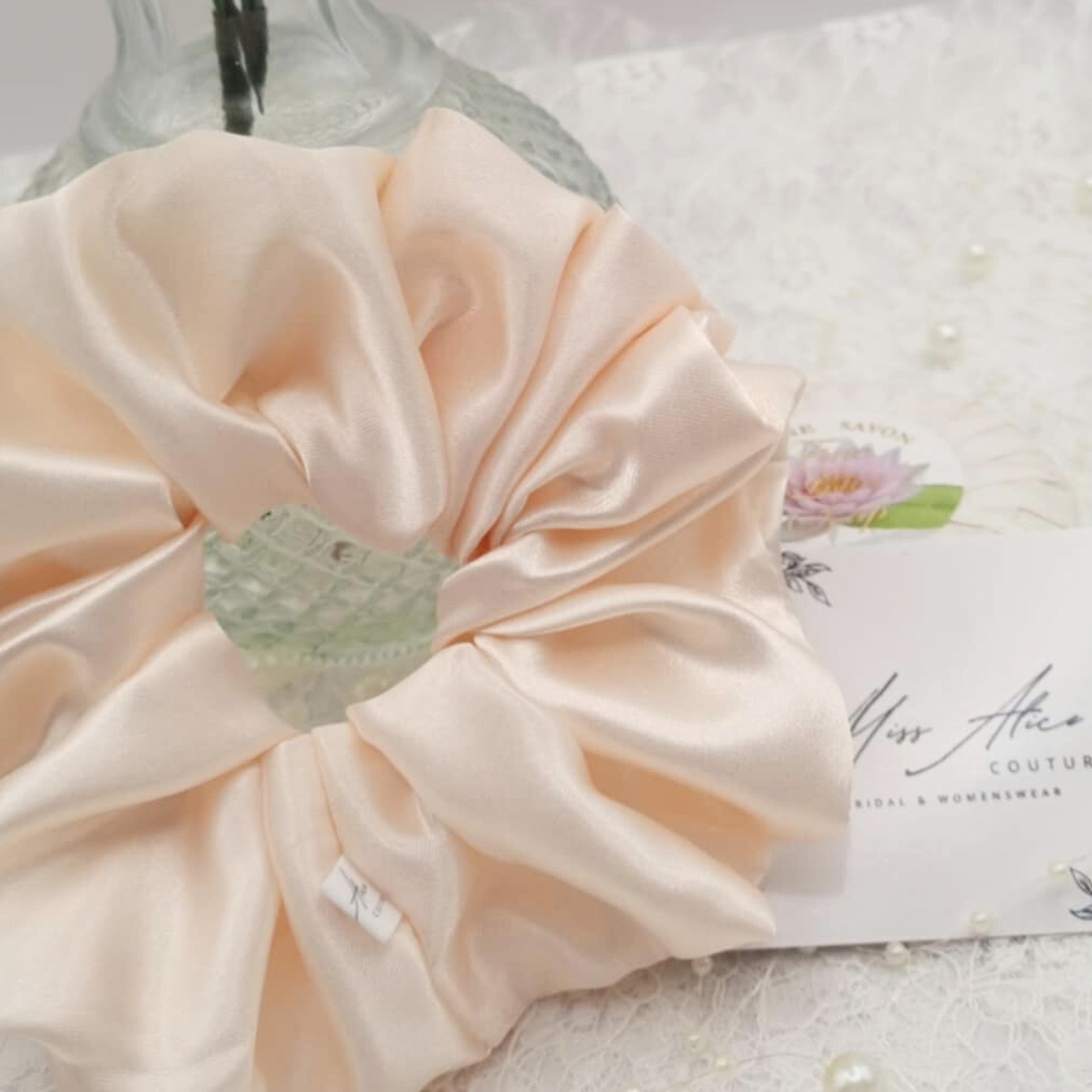 Angel Satin Scrunchie | Everyday Hair Accessories