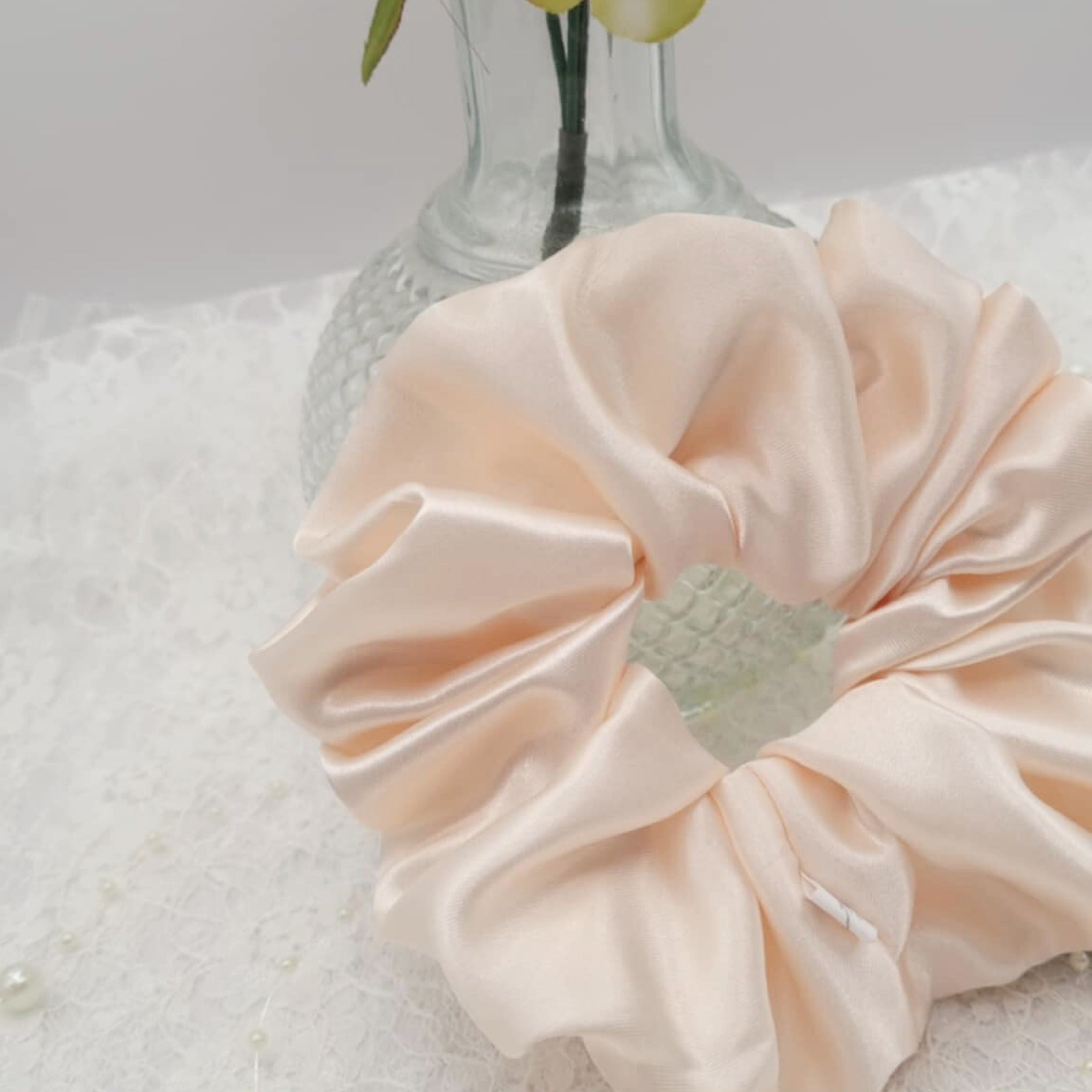 Angel Satin Scrunchie | Everyday Hair Accessories