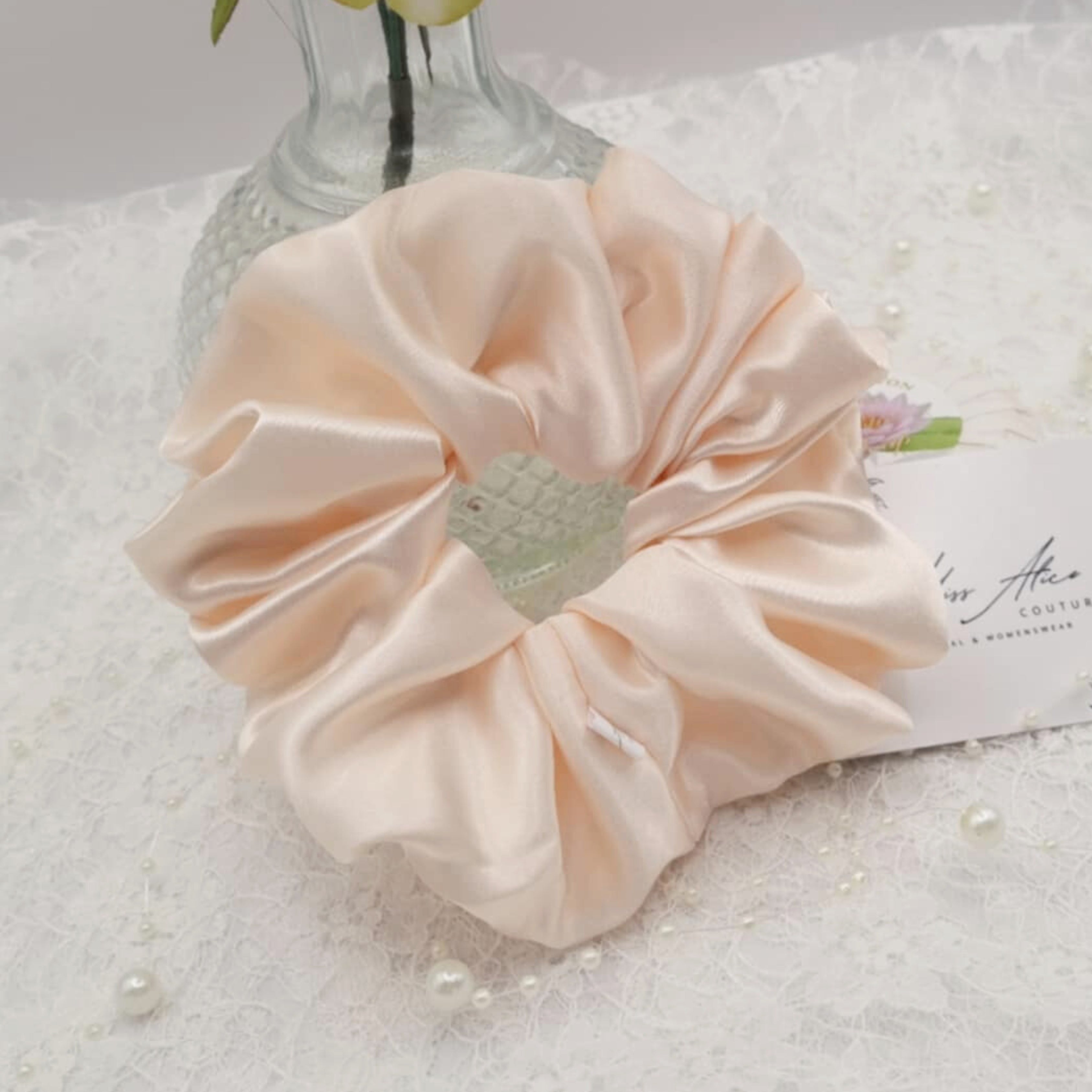 Angel Satin Scrunchie | Everyday Hair Accessories
