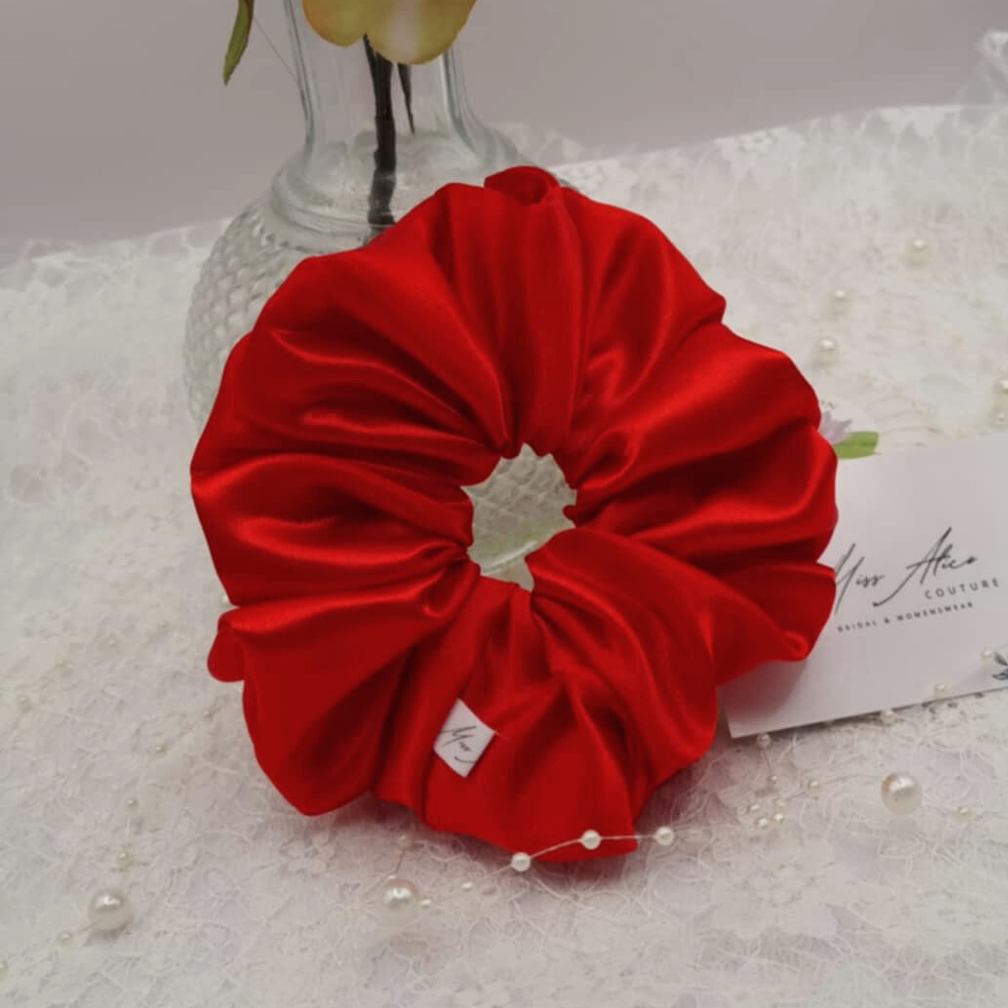 Holly Satin Scrunchie | Everyday Hair Accessories