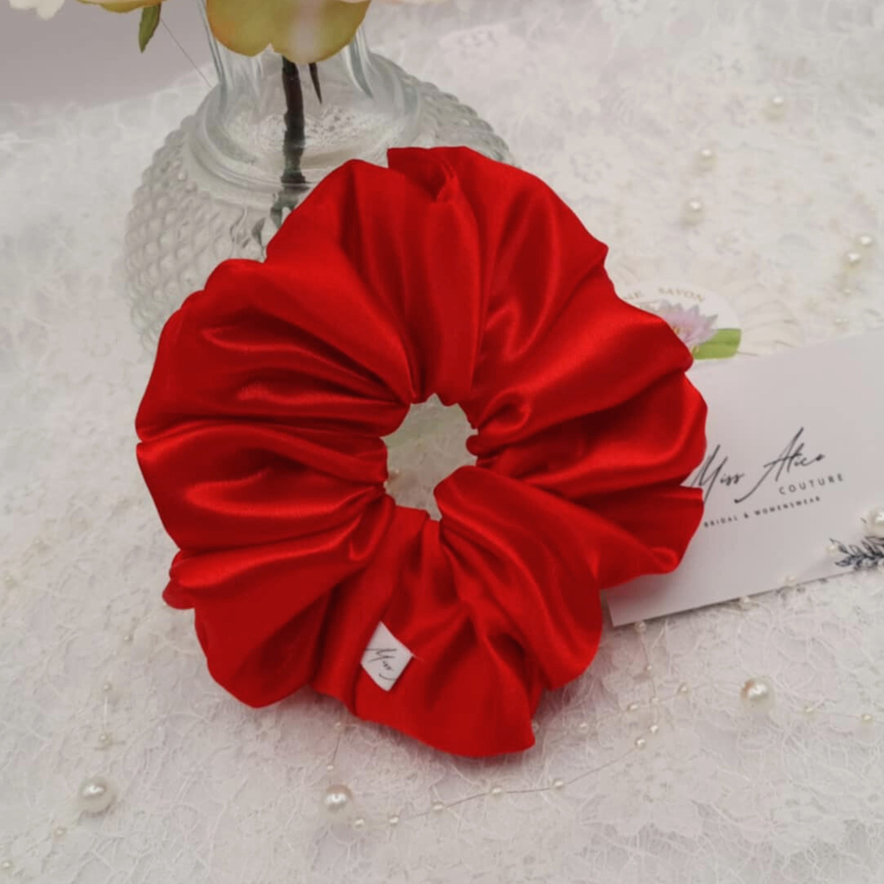 Holly Satin Scrunchie | Everyday Hair Accessories