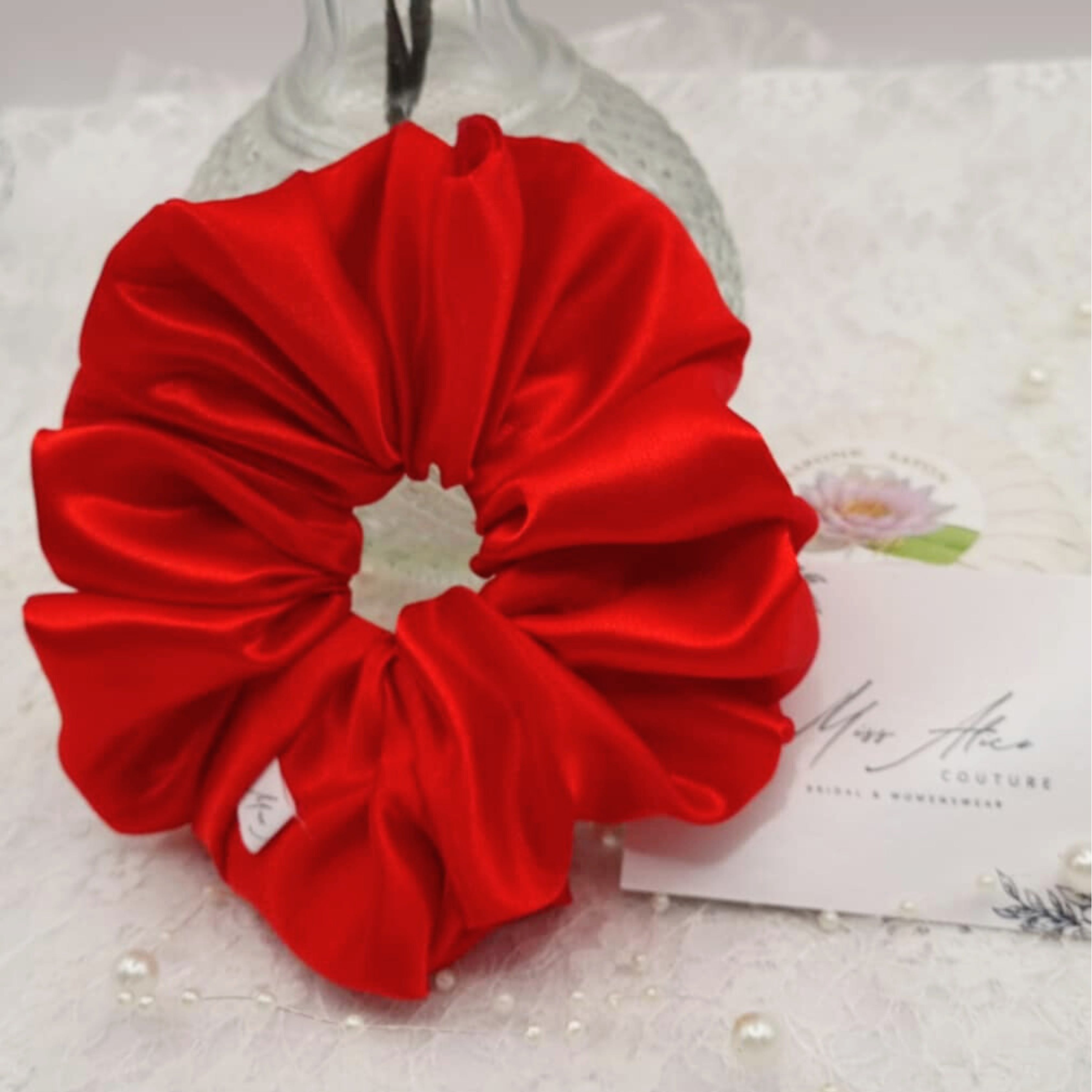 Holly Satin Scrunchie | Everyday Hair Accessories
