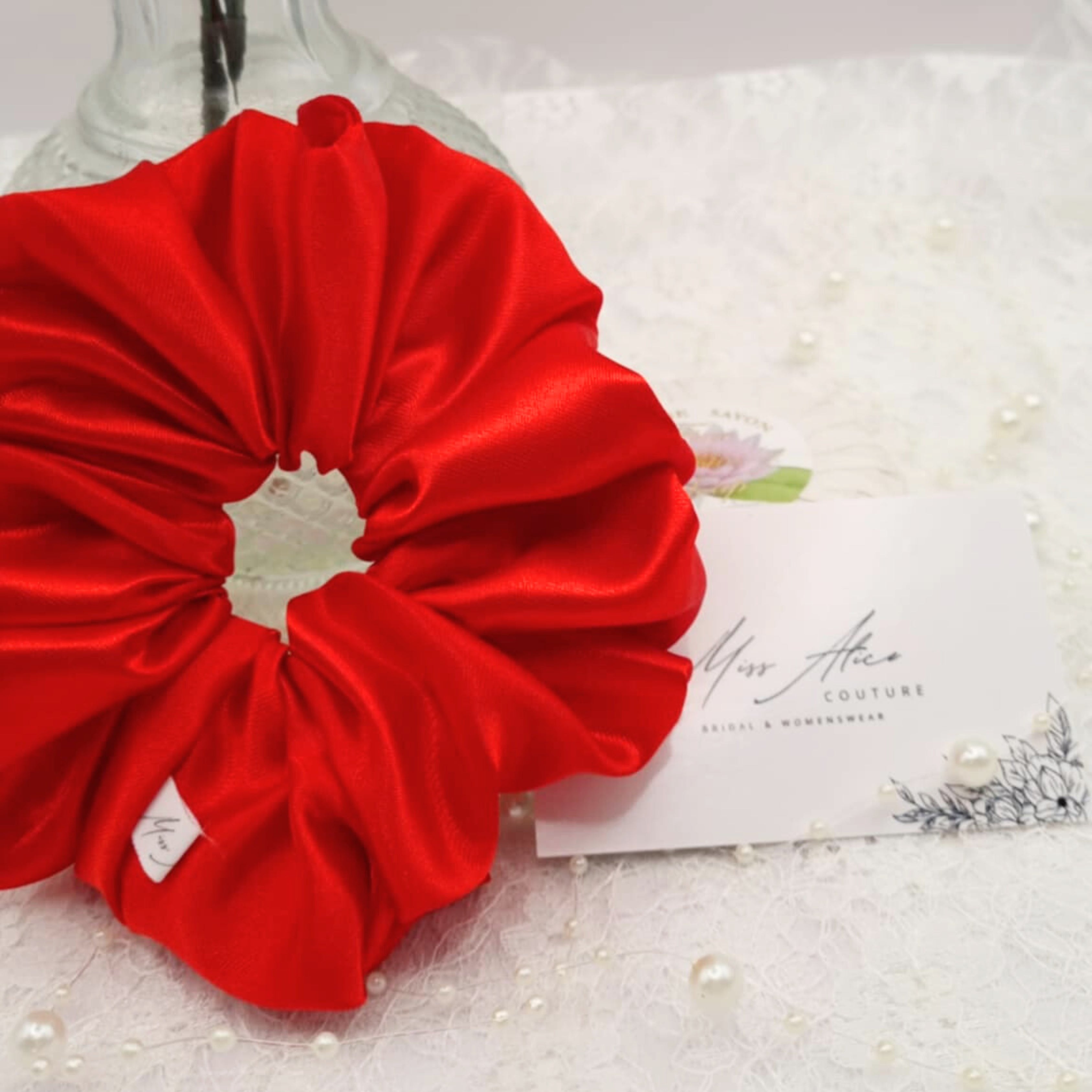 Holly Satin Scrunchie | Everyday Hair Accessories