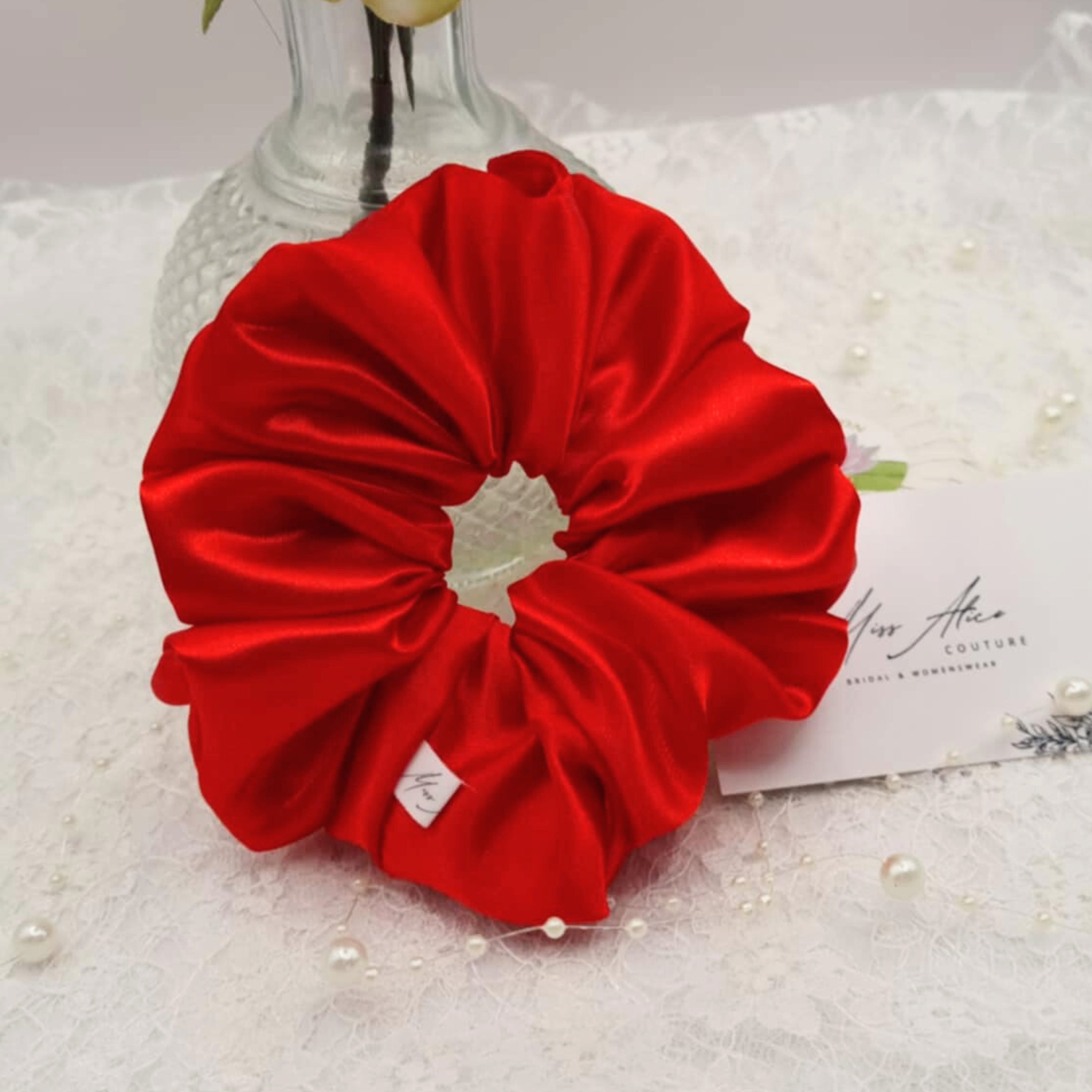 Holly Satin Scrunchie | Everyday Hair Accessories