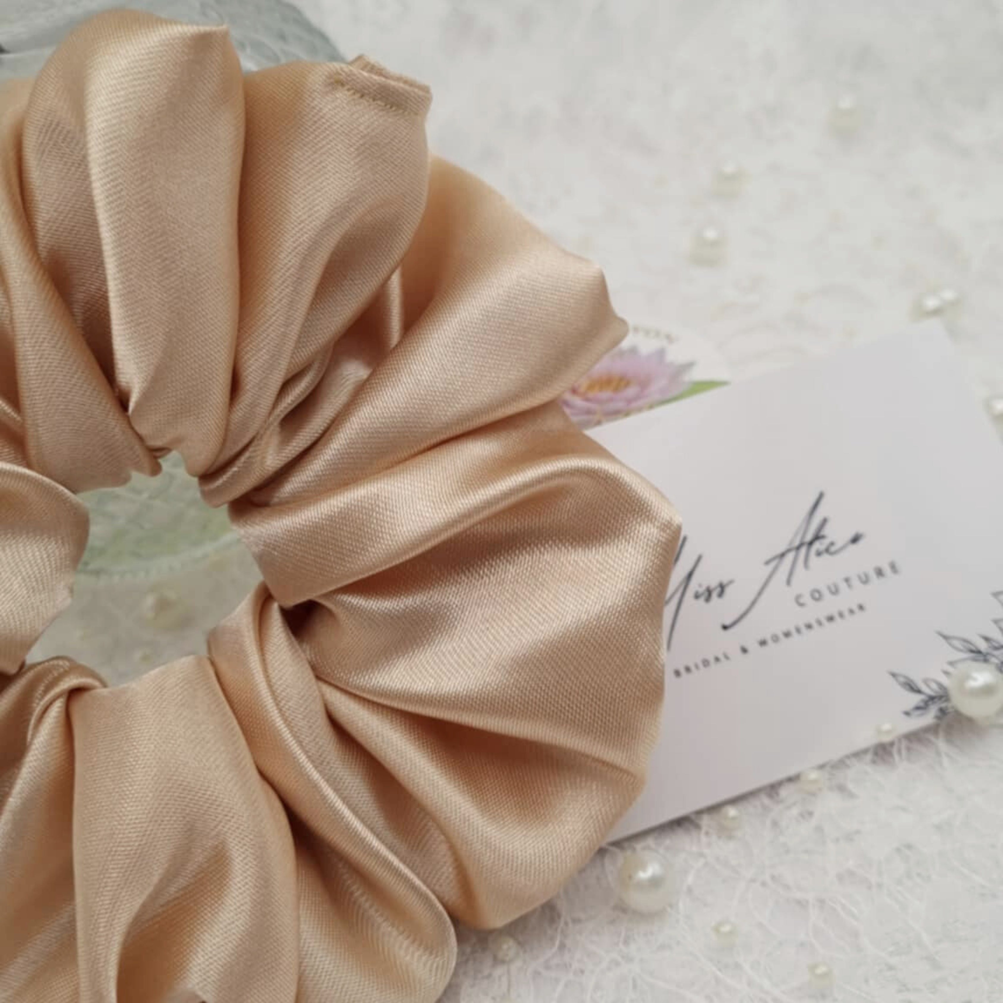Aurelia Satin Scrunchie | Everyday Hair Accessories