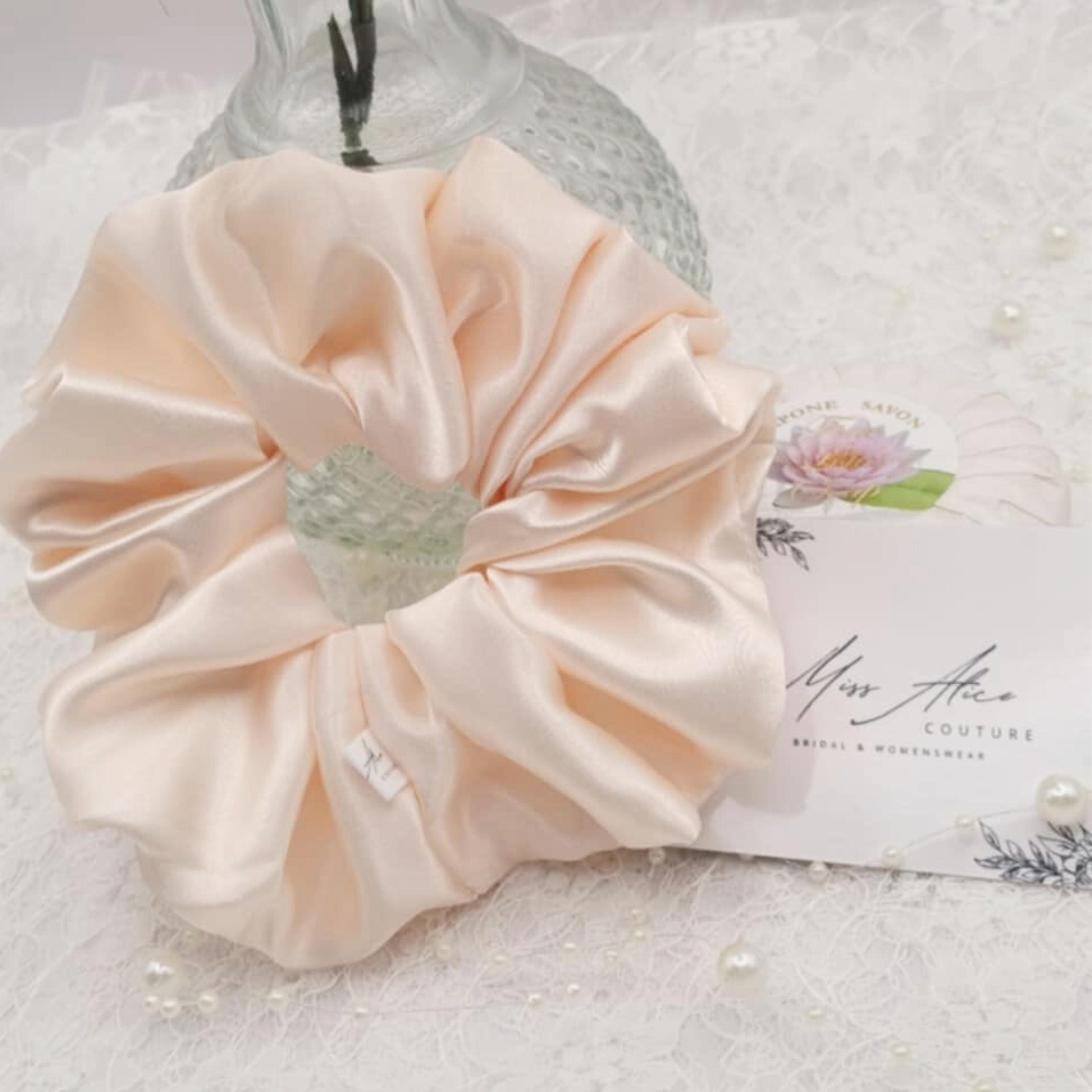 Angel Satin Scrunchie | Everyday Hair Accessories
